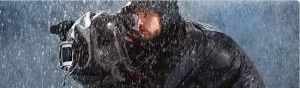 Camerman in Rain