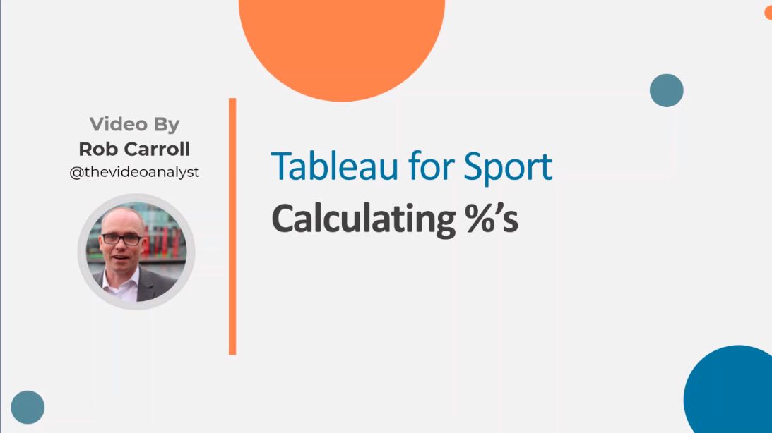 Creating %’s in Tableau
