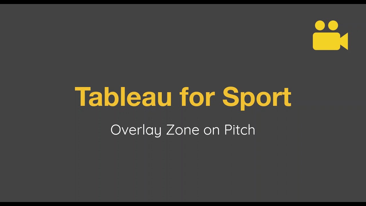 Tableau Zones on a Pitch
